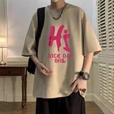 麂皮绒短袖t恤男大码半袖男JD82418-P25，男装T恤，电商A040