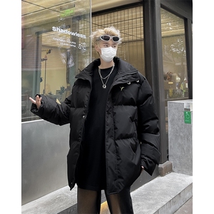 美式复古高级感棉衣外套冬季新款加厚保暖宽松棉服男 W8034-P105图片