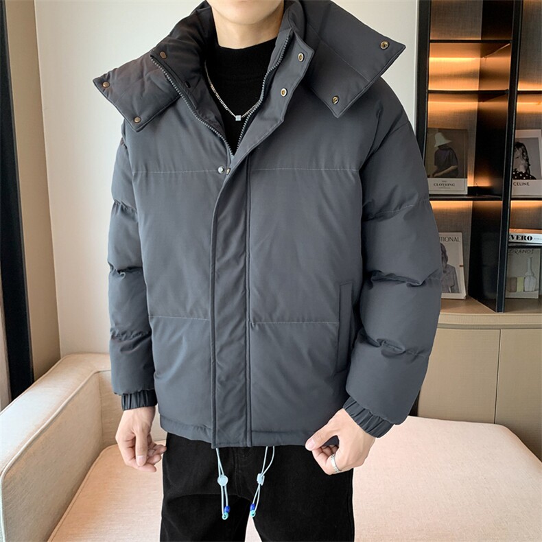 酒店风冬季棉衣男加厚棉袄外套ins情侣款面包棉服M0761-P100,男装棉衣,星座308B-2