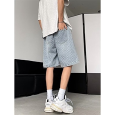 夏季牛仔短裤男，男装牛仔裤，星座410-7