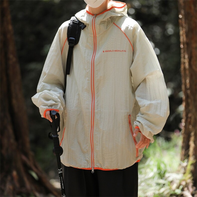 F303-P43 2024夏季新款山系轻薄速干夹克美式时尚防晒服男 现货图片
