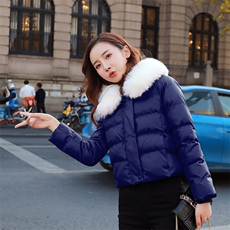 羽绒棉服女短款2025年冬季新款小个子高腰修身棉衣秋冬小棉袄外套，商品下架区，韩蔻秀