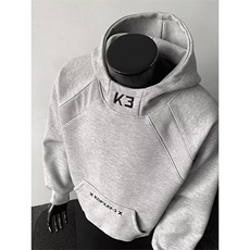 美式连帽卫衣男秋冬加厚情侣装潮牌痞帅帽衫外套WLX96-P43加绒50，女装短外套，星座1008