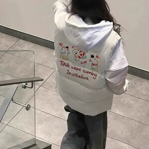 高级感洋气马甲女秋冬保暖超火设计感时髦百搭坎肩背心外套图片