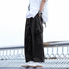 休闲裤男士韩版潮流大口袋个性帅气2024秋季新款ins长裤K5511-P41，男装休闲裤，星座412-3