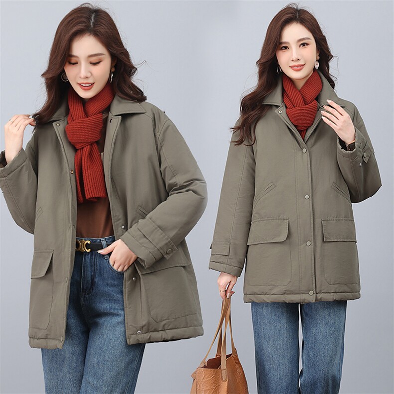 2023冬装新款百搭棉衣外套,女装棉衣/棉服,小林双子