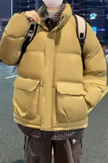 得物抖音新标90绒白鸭绒假两件羽绒服YR2379-P220控298大码，男装羽绒服，星座717