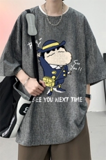 风复古亚麻短袖男棉麻t恤男半袖ZT71240-P35，男装T恤，电商A040