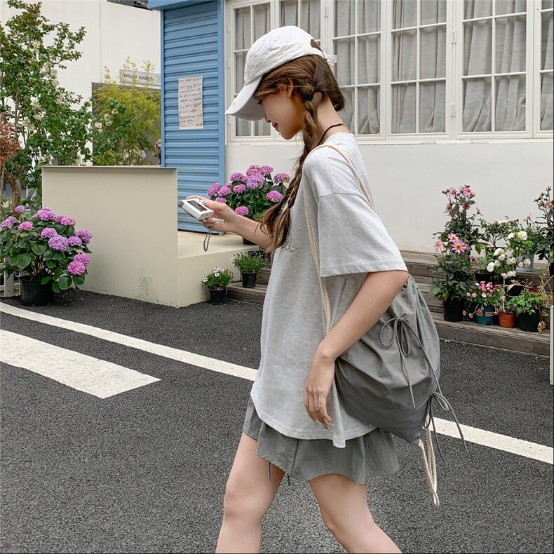 时髦感洋气减龄字母印花T恤套装裙女2025年夏季新款半身裙两件套,女装套装/套裙,浙宝220