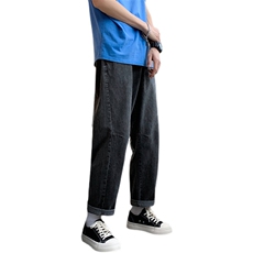 夏季新款港风青少年大码牛仔裤男A221A-K565-P45，男装牛仔裤，电商A221A