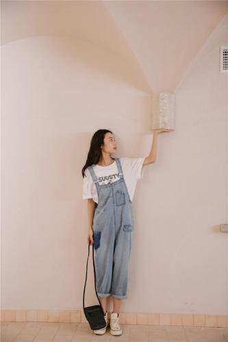 连体裙，T恤，女装T恤，叙函-1