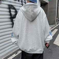 男2023年秋季新款抽绳卫衣长袖外套上衣L36P46，男装卫衣，星座1116-2