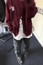 美式机能棒球服外套飞行员夹克潮牌高级感上衣JK87特P49，男装夹克，星座908-1