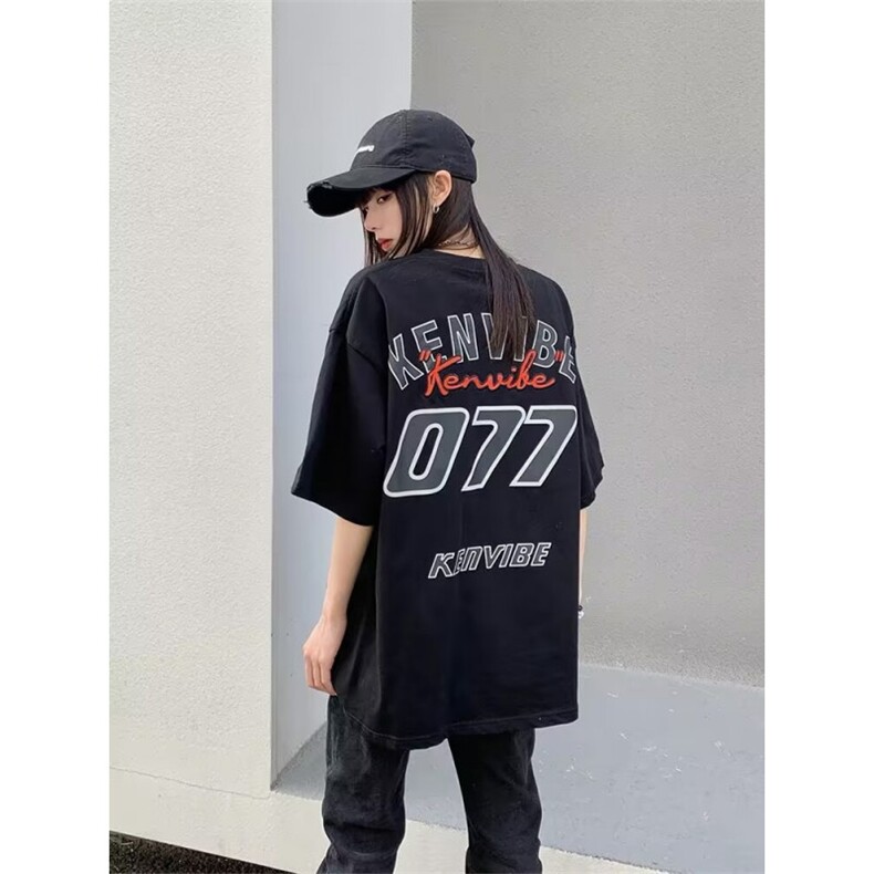 网络图现货！260G重磅T恤高级感美式复古小领口短袖RT143-P33,男装T恤,星座1005-6
