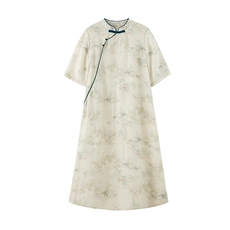 2026年春季苎麻文艺/优雅旗袍，女装汉服/婚纱/旗袍/礼服，江南依恋