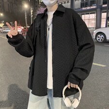 潮流夹克潮男春季编织花纹外套W1156P36，男装夹克，星座1116-2