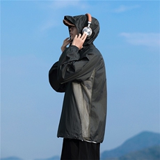 2024夏季潮牌速干冰丝防晒服户外轻薄透气防晒衣男现货W8188-P40，男装防晒衣，星座512-4