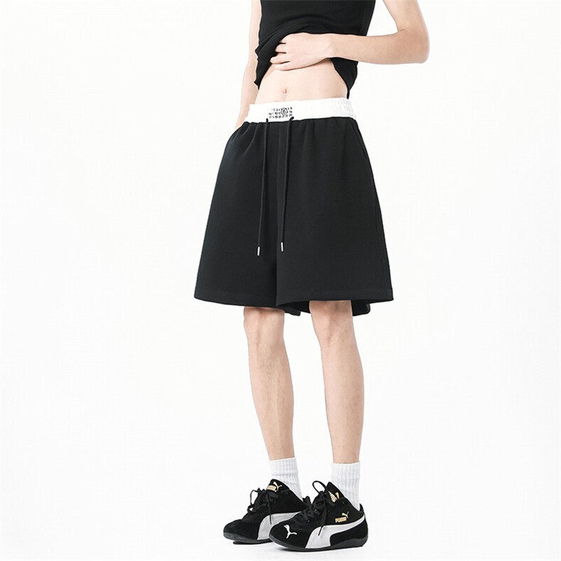 B258-DK9999-P30控58抖音品质马吉拉短裤成分65%棉35%聚酯纤维,男装牛仔裤,电商B258