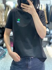 新款韩版时尚宽松刺绣卡通休闲短袖T恤，女装T恤，L·H·X