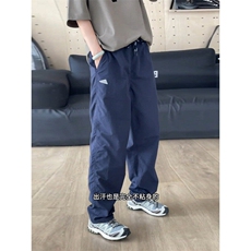 藏青色美式软壳三防冲锋裤男微锥防水速干伞兵工装裤子户外登山裤，男装休闲裤，星座310A-4