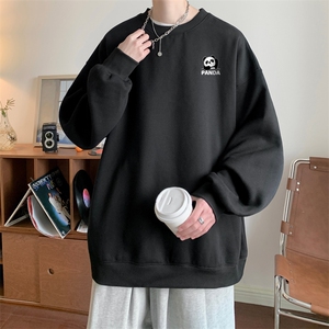 ！ 圆领卫衣男装港风长袖T恤男外套男WY178-P28图片