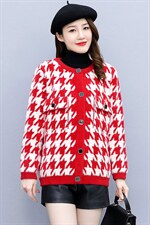 短款外套女2021秋冬新款时尚气质排扣宽松水貂绒毛呢上衣，女装毛呢外套，香水丽阁