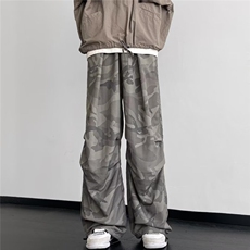 美式复古尼龙速干冲锋裤男春秋户外工装迷彩伞兵裤SK633P36，男装休闲裤，星座1116-2