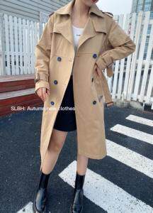 时尚风衣，女装风衣，水恋百合