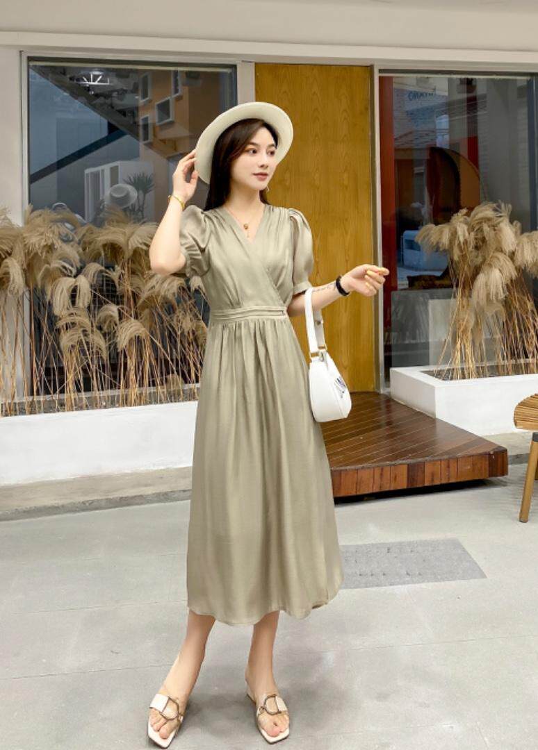 夏天连衣裙子22810#，女装连衣裙，艾美多姿