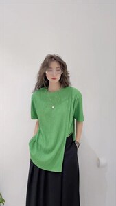 汪尚春·shangchun?w 侧长短设计洋气上衣 特色斜门,其它,SHANGCHUN·W 汪尚春