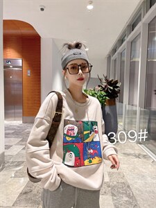 2021冬季复合婴儿绒加厚保暖卫衣图片