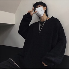 1506-1/M8031/P36圆领毛衣针织衫男潮牌帅气秋冬季打底衫男女同款，男装T恤，星座1506-1