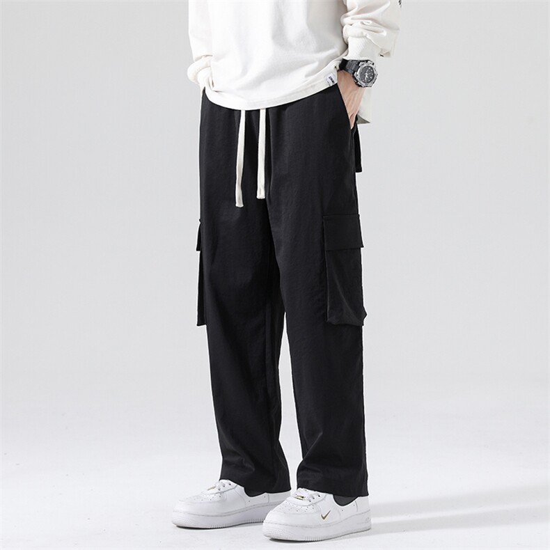 春夏新款工装休闲裤男宽松阔腿裤直筒裤CK2318-P50,男装休闲裤,星座717