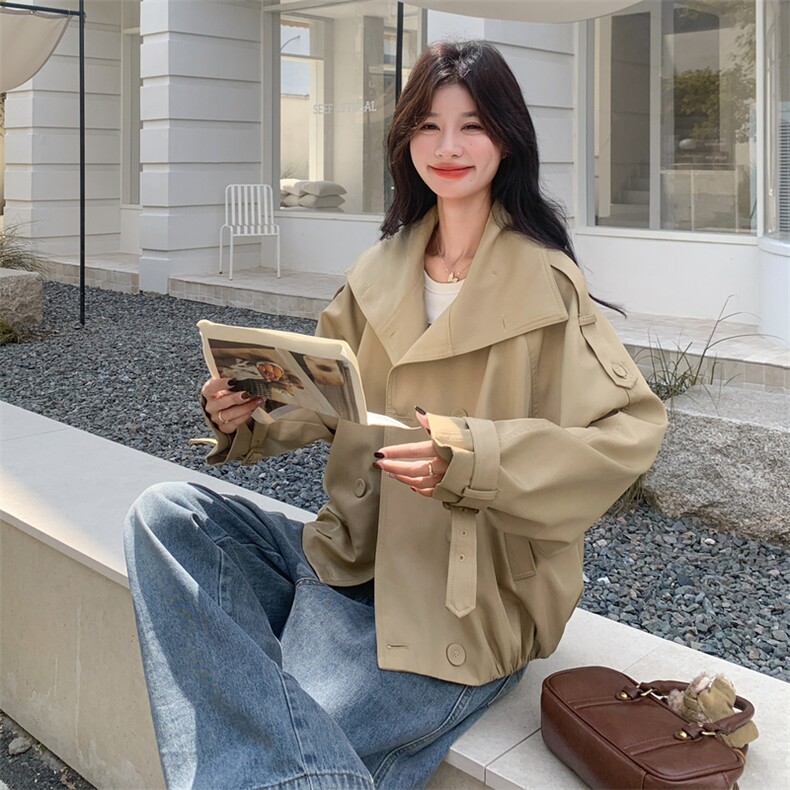 2026年秋季女装女士精品风衣2D013-2616-P175-K269,女装风衣,2D013