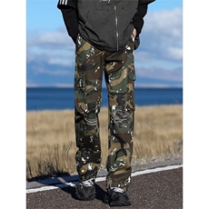 高街泼墨迷彩工装裤男多口袋宽松阔腿潮牌嘻哈1001-1-CK2338-P65，男装工装外套，星座1001-1