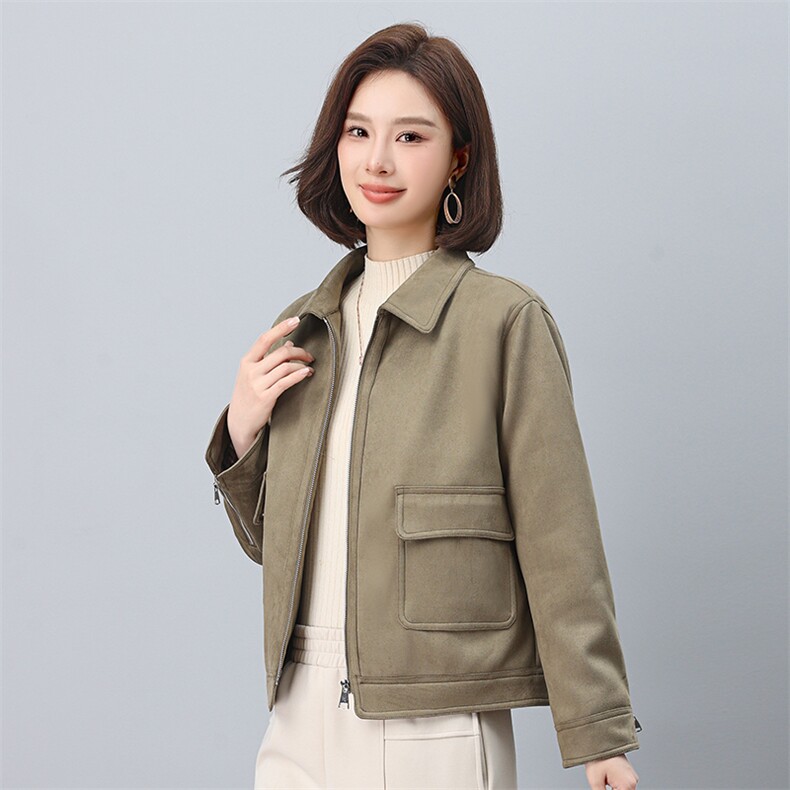 叶笙衣1186麂皮绒加棉加厚外套,女装棉衣/棉服,叶笙衣