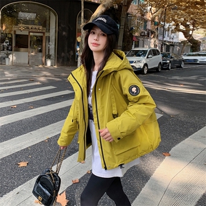 新款 小个子工装休闲保暖羽绒服 2C236-T013-P245-K348图片