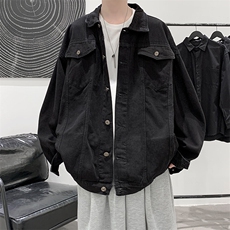 牛仔夹克男大码牛仔外套男茄克NJ77340-P60，男装夹克，电商A040
