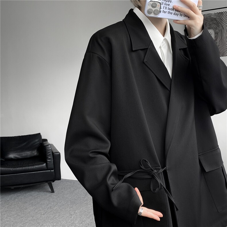 现货 KS1162-特P50 控98 新中式小众西装大码外套长袖图片
