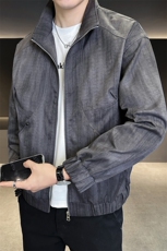 行政夹克男2025新款秋季休闲简约外套C317-J7719-P115，男装夹克，电商C317