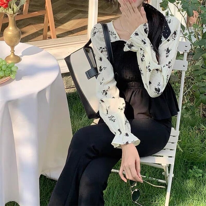 2022年秋季新款韩版修身上衣，其它，色调轩