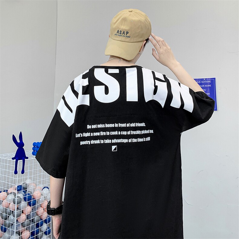 货足8XL-M高街美式纯短袖T恤男2023夏季新款胖子半袖大码体恤,男装T恤,钱塘717(原712)