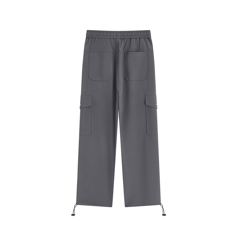 冰丝工装口袋可束脚休闲裤K042平铺92%聚酯纤维8%氨纶(S-2XL)TP27,男装休闲裤,电商A088