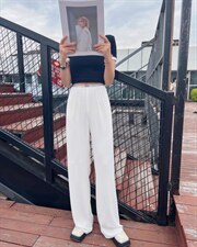 夏季新款，时尚潮流休闲裤，女装休闲裤，HTYX(6F)