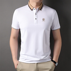 商务男士短袖T恤夏季保罗中年汗衫衣服Polo衫男刺绣翻领半袖体恤，男装T恤，电商B212（原钱塘6029）