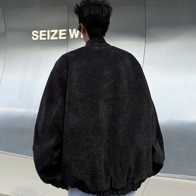 轻奢高级感秋季外套上衣男士潮牌时尚男装衣服2025新款痞帅气夹克,男装夹克,星座506A