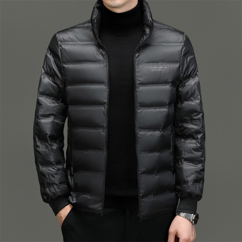 BN23797钱塘2020-2时尚休闲简约连帽中年男士90鹅绒羽绒服P235,男装羽绒服,钱塘207-2