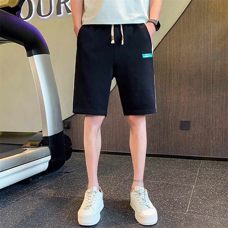 新夏款短裤社会小伙韩版轻熟店主风运动裤跑步D2134/P38/控58,男装牛仔裤,星座313B-2(原星座309A-2)