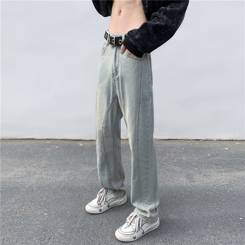 2025春季新款高个子长腿牛仔裤休闲长裤A061-W9987-P60控78,男装牛仔裤,电商A061-1