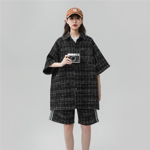 1小香风印花大码M-5XL DCS9019P45 DK8797P40套装DTZ9029P85图片
